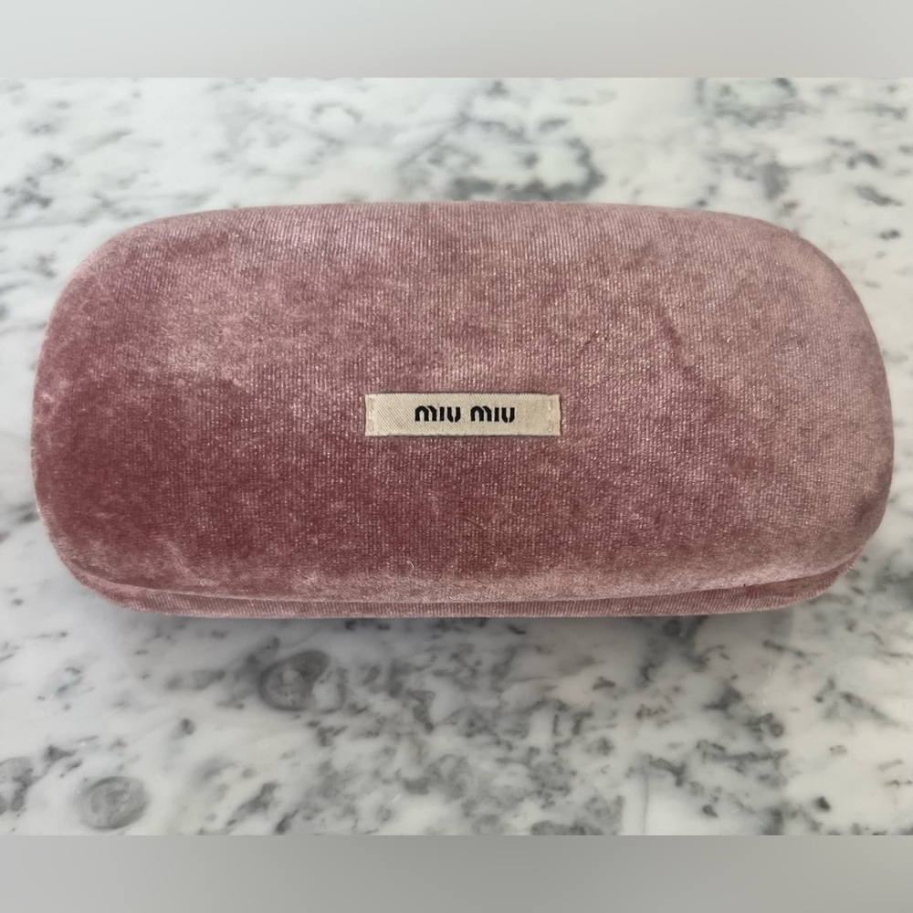 Miu Miu SMU51P Gold & Purple Gradient Cat Eye Sunglasses - Picture 10 of 10